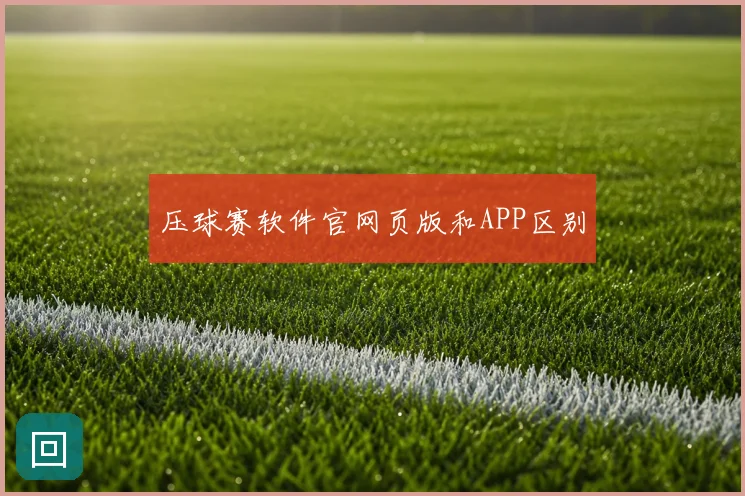 压球赛软件官网页版和APP区别